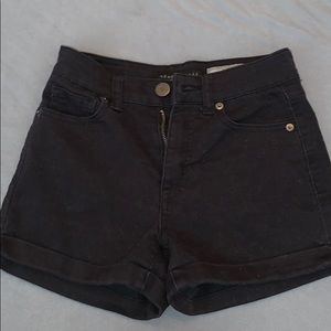 High Waisted Midi Shorts